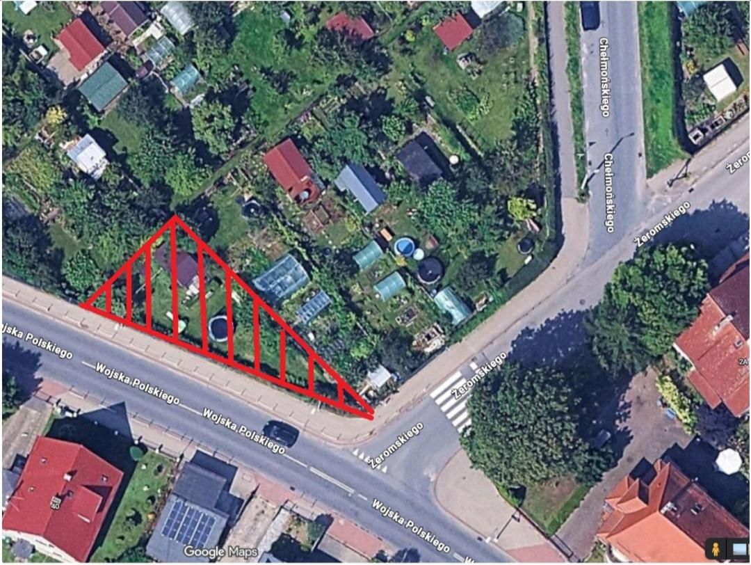 Działka rod Koszalin Centrum, ul. Wojska Polskiego. Zdjęcie 1