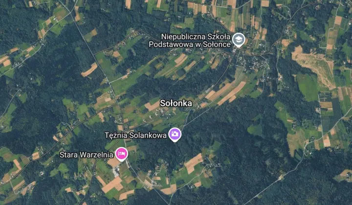 Działka budowlana Sołonka