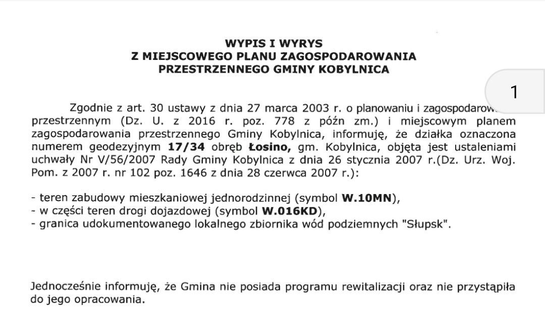 Działka budowlana Łosino, ul. Wiatraczna. Zdjęcie 7