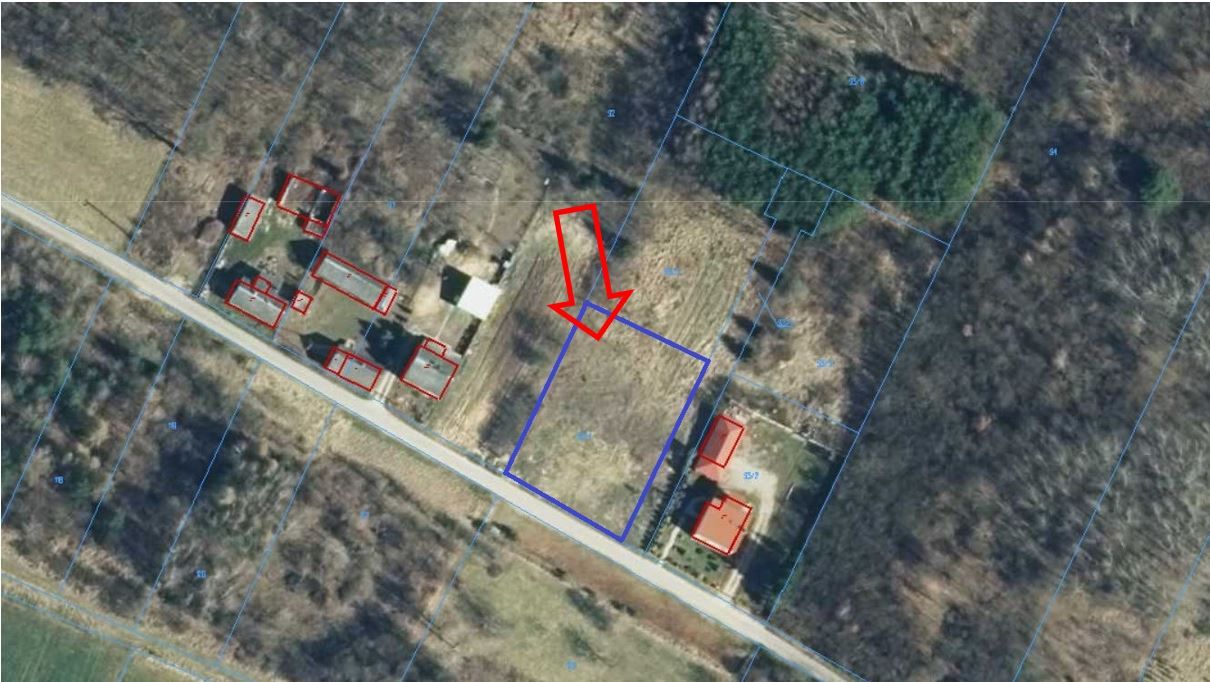 Działka budowlana Lelusin. Zdjęcie 3