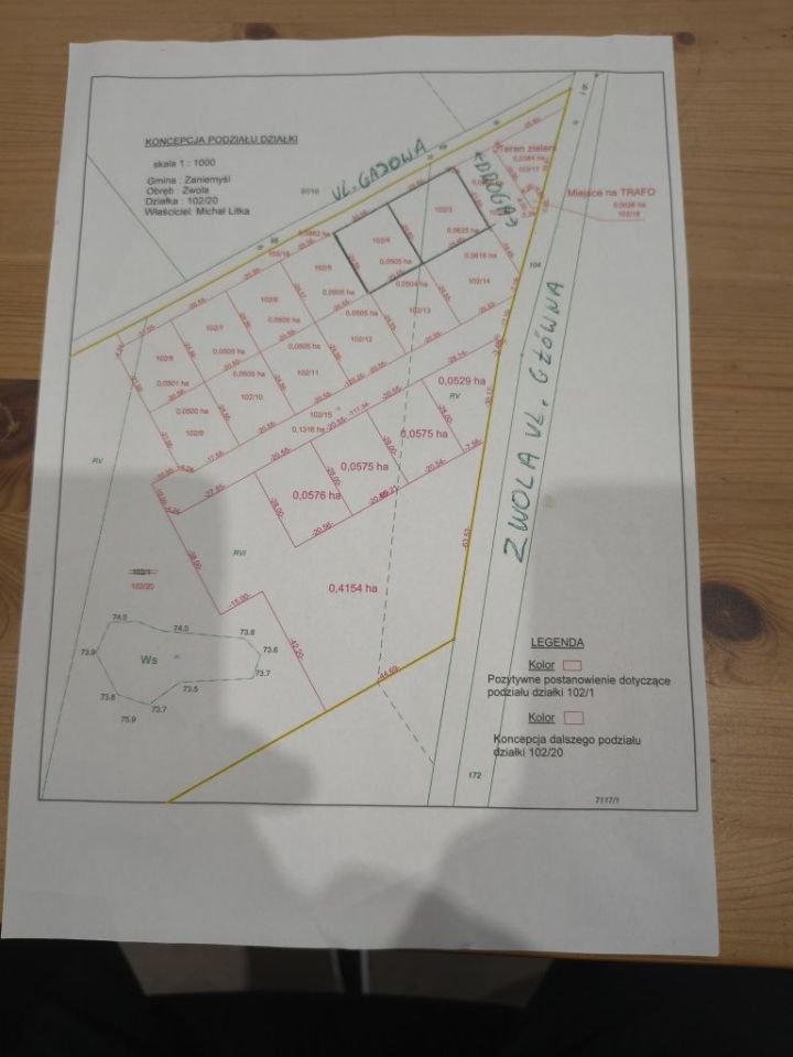 Działka budowlana Zaniemyśl. Zdjęcie 2