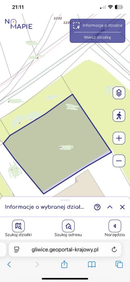 Działka budowlana Gliwice Szobiszowice, ul. Floriańska. Zdjęcie 1