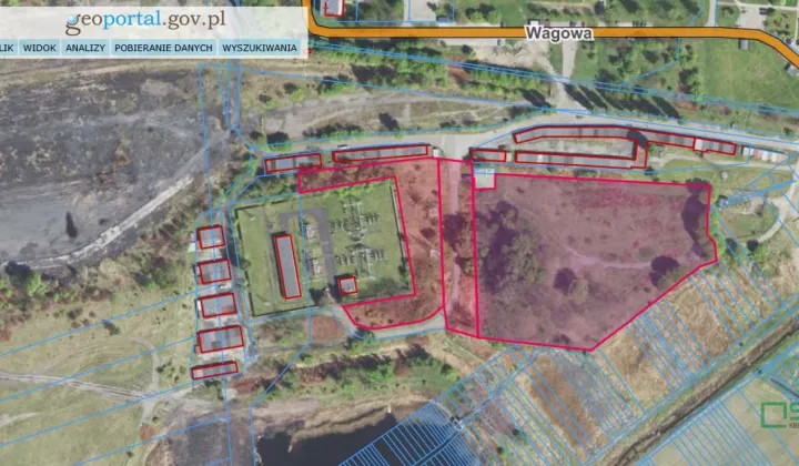 Działka Sosnowiec, ul. Wagowa