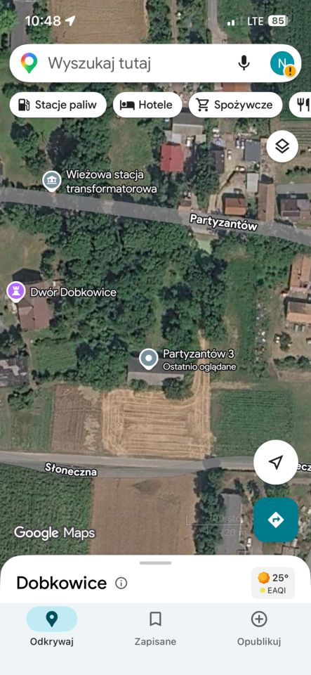 Działka budowlana Dobkowice, ul. Partyzantów. Zdjęcie 13