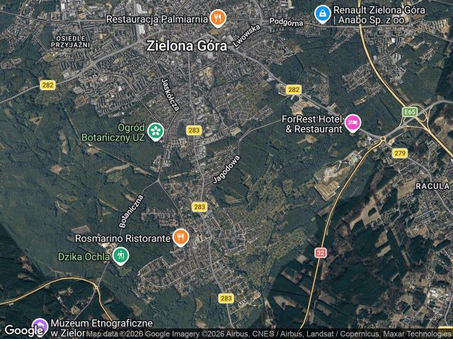 Działka budowlana Zielona Góra Ochla, ul. Jagodowa. Zdjęcie 1