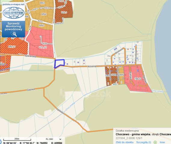 Działka rekreacyjna Choczewo, ul. Jeziorna. Zdjęcie 15