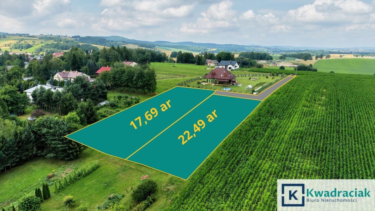 Działka budowlana Klimkówka. Zdjęcie 1