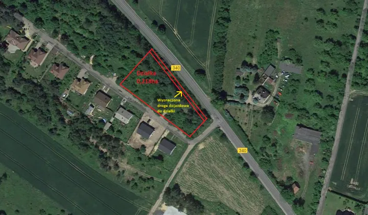 Działka budowlana Lipnica, Malwowa