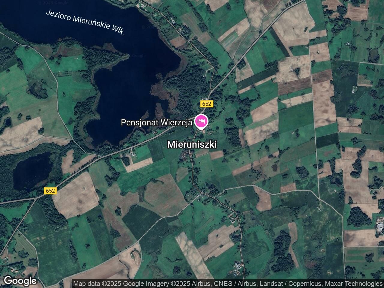 Działka budowlana Mieruniszki