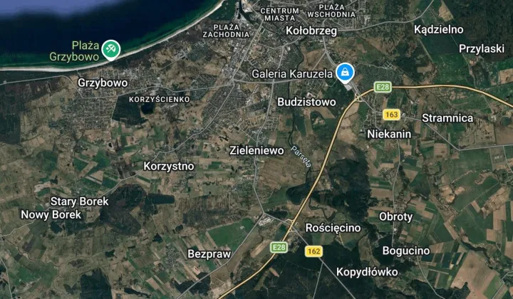 bliźniak, 9 pokoi Zieleniewo