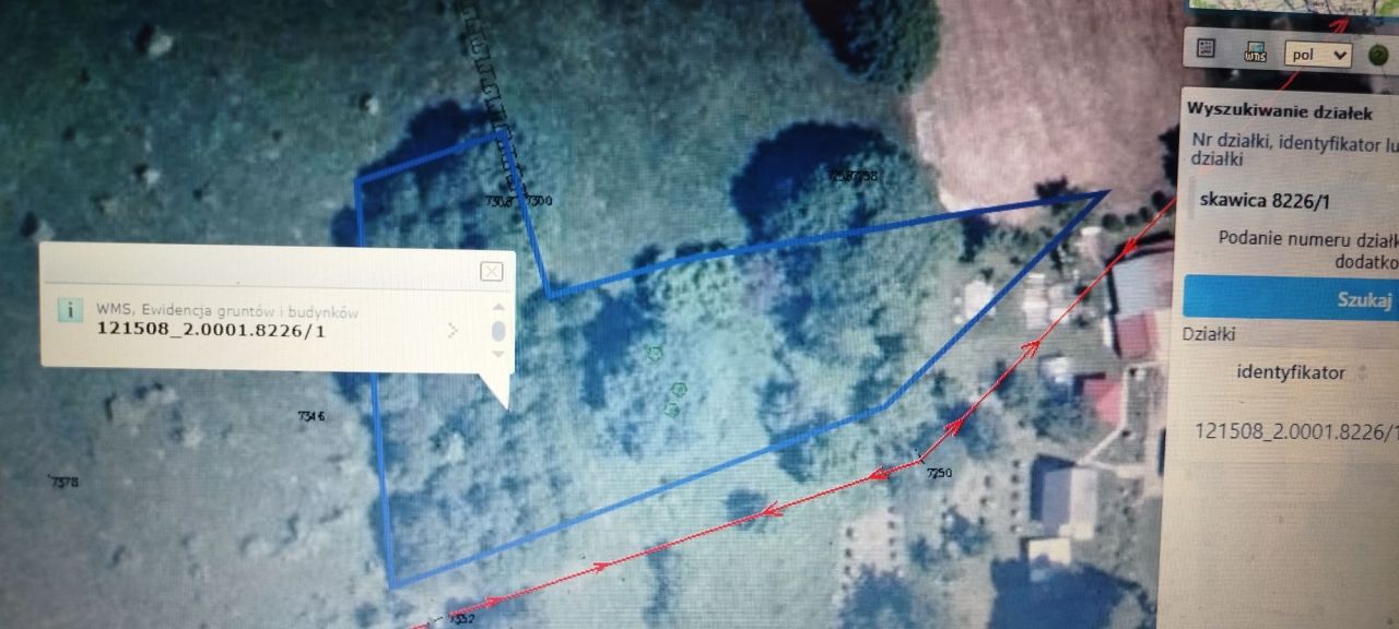 Działka budowlana Skawica