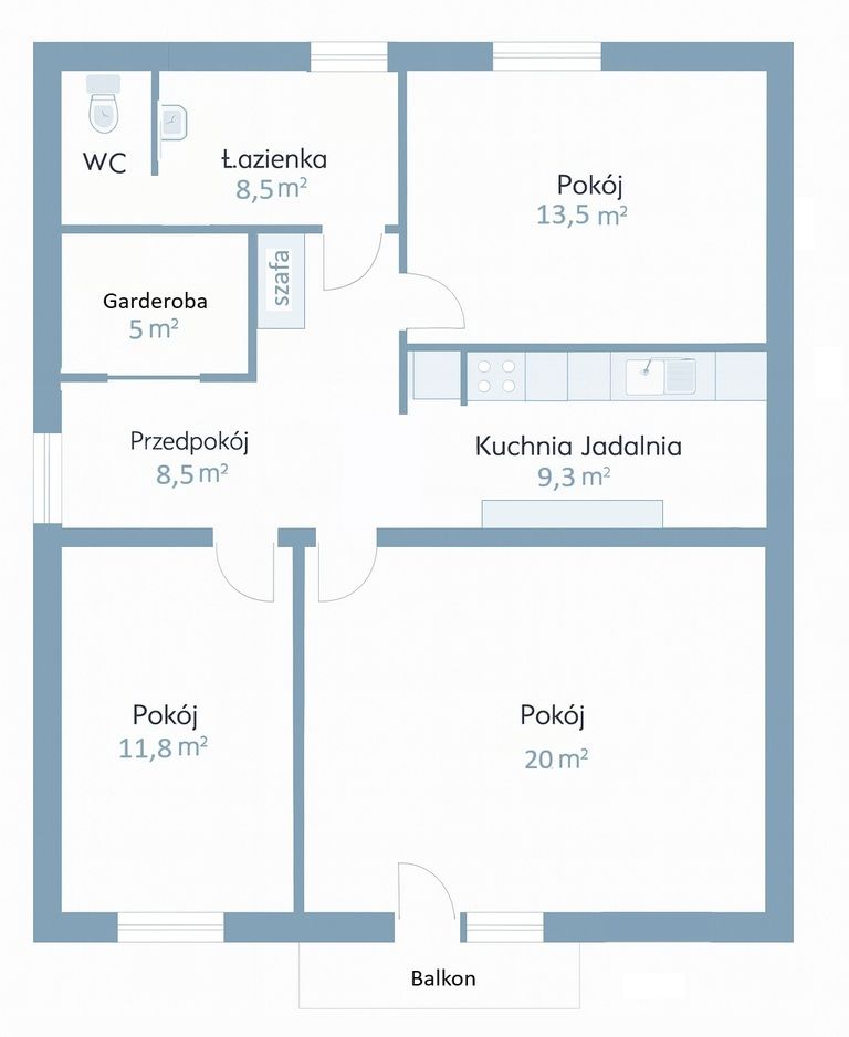 Mieszkanie 3-pokojowe Lublin, ul. Bursztynowa. Zdjęcie 42