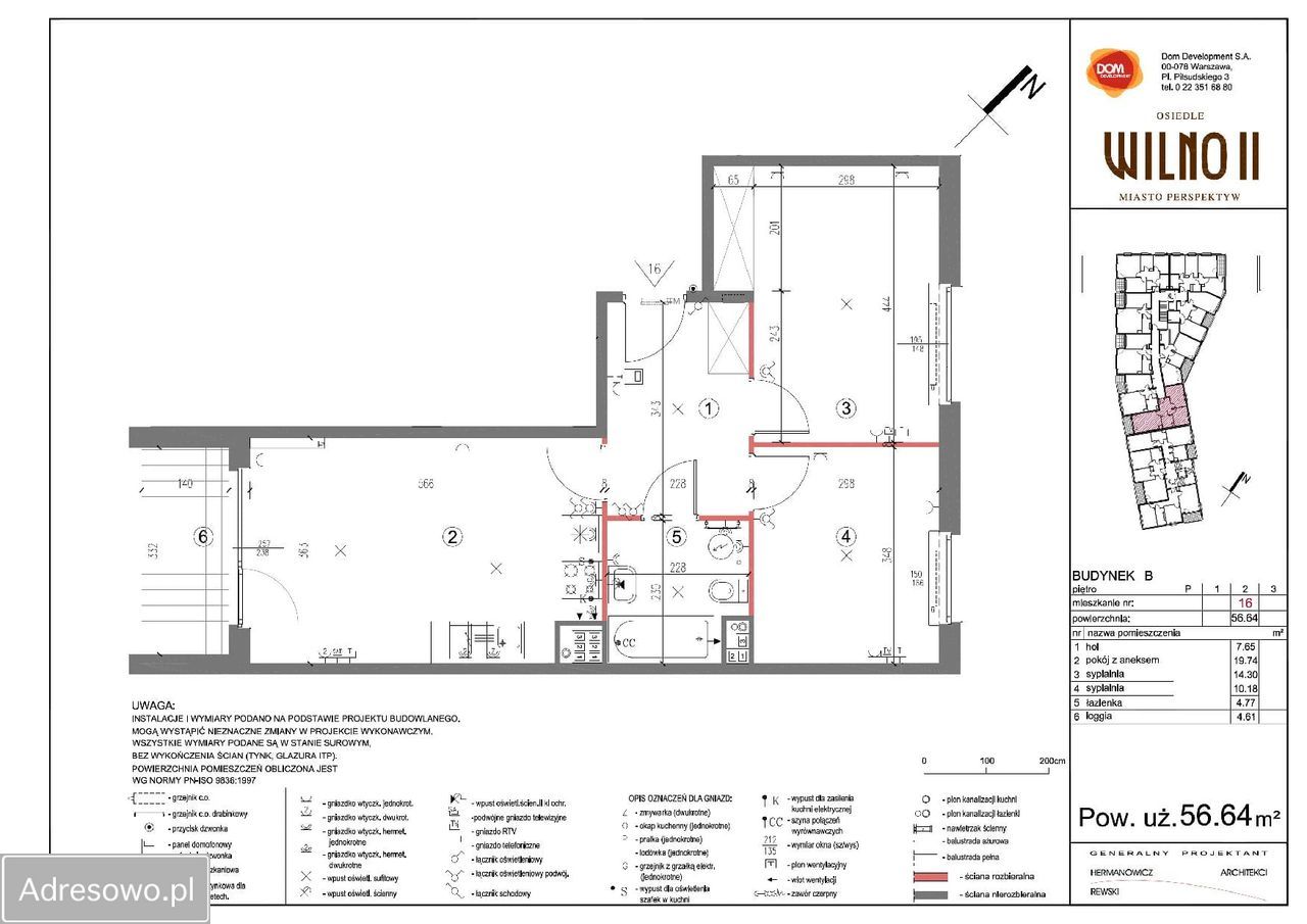 Mieszkanie 3-pokojowe Warszawa Targówek, ul. Montwiłłowska. Zdjęcie 18