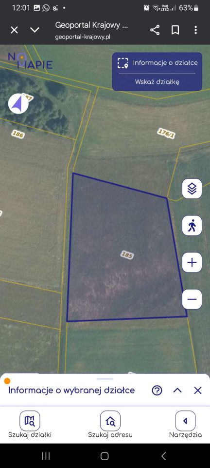 Działka rolna Olszyny. Zdjęcie 4