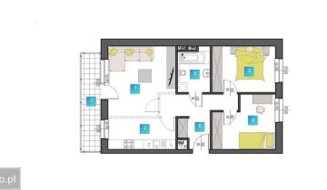 Mieszkanie 3-pokojowe Łódź Polesie, ul. Romualda Mielczarskiego