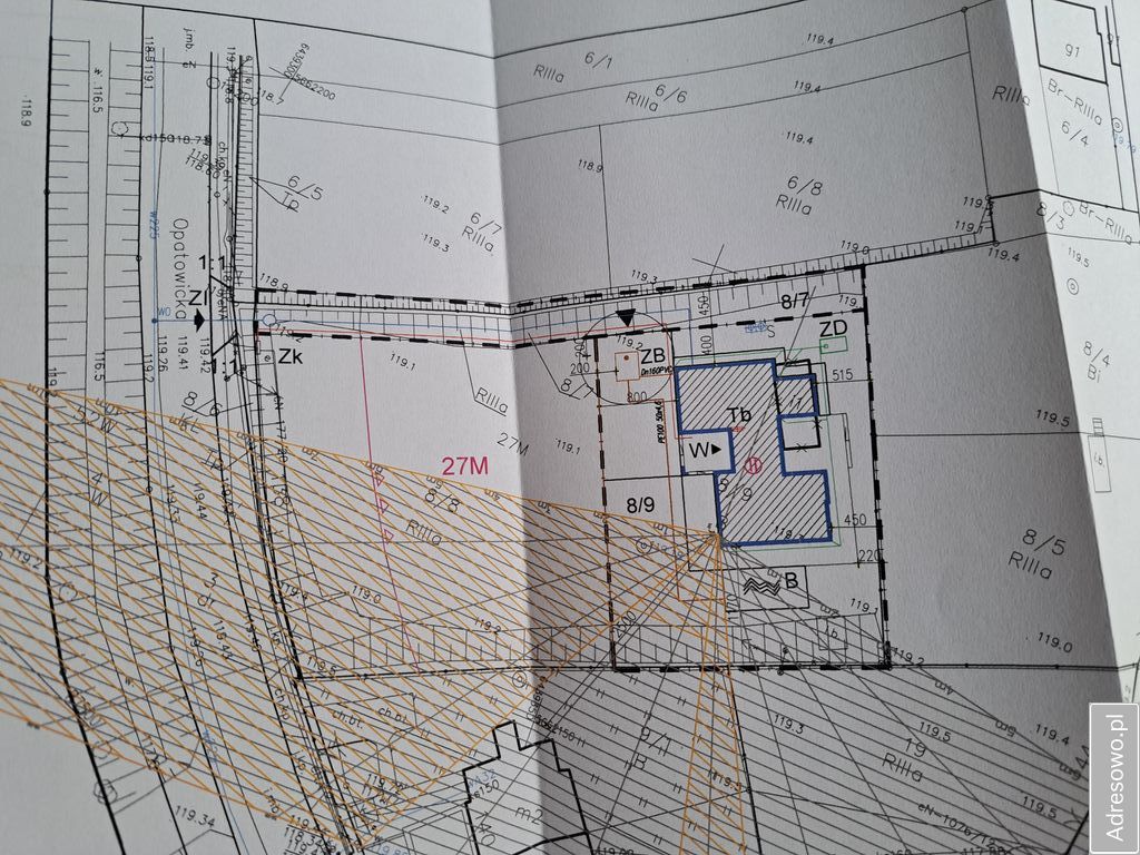Działka inwestycyjna Wrocław Krzyki, ul. Opatowicka. Zdjęcie 2