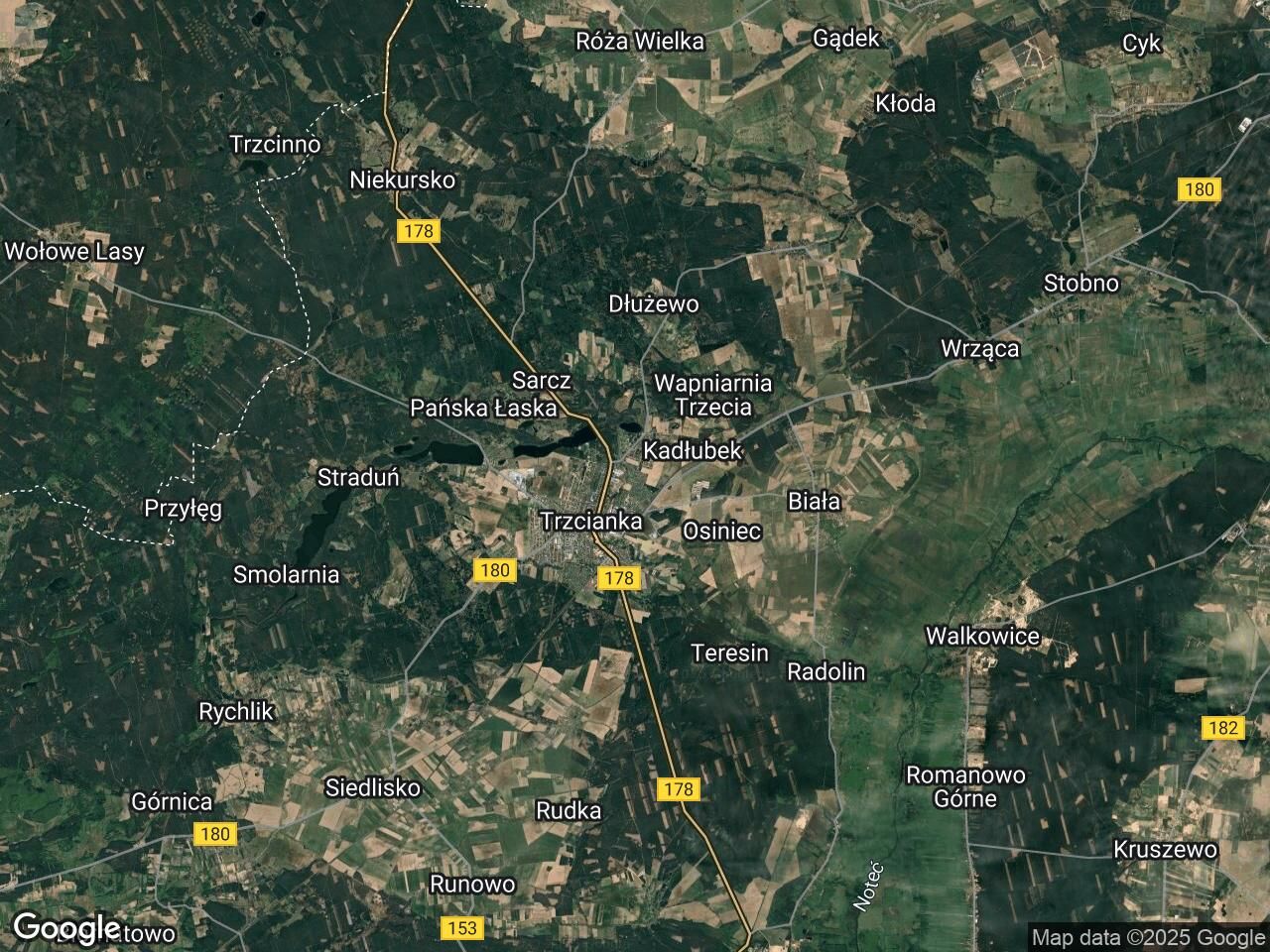 Działka rod Trzcianka, ul. Ogrodowa