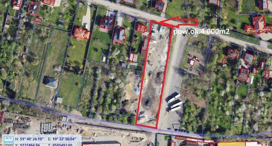 Działka inwestycyjna Pabianice, ul. Widzewska. Zdjęcie 4