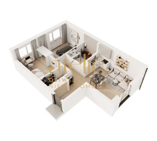 Mieszkanie 3-pokojowe Bąkowo, ul. Kasztanowa. Zdjęcie 5