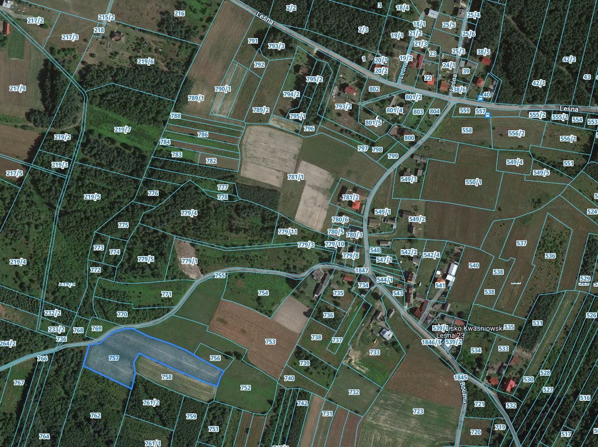 Działka rolna Hucisko Kwaśniowskie. Zdjęcie 5