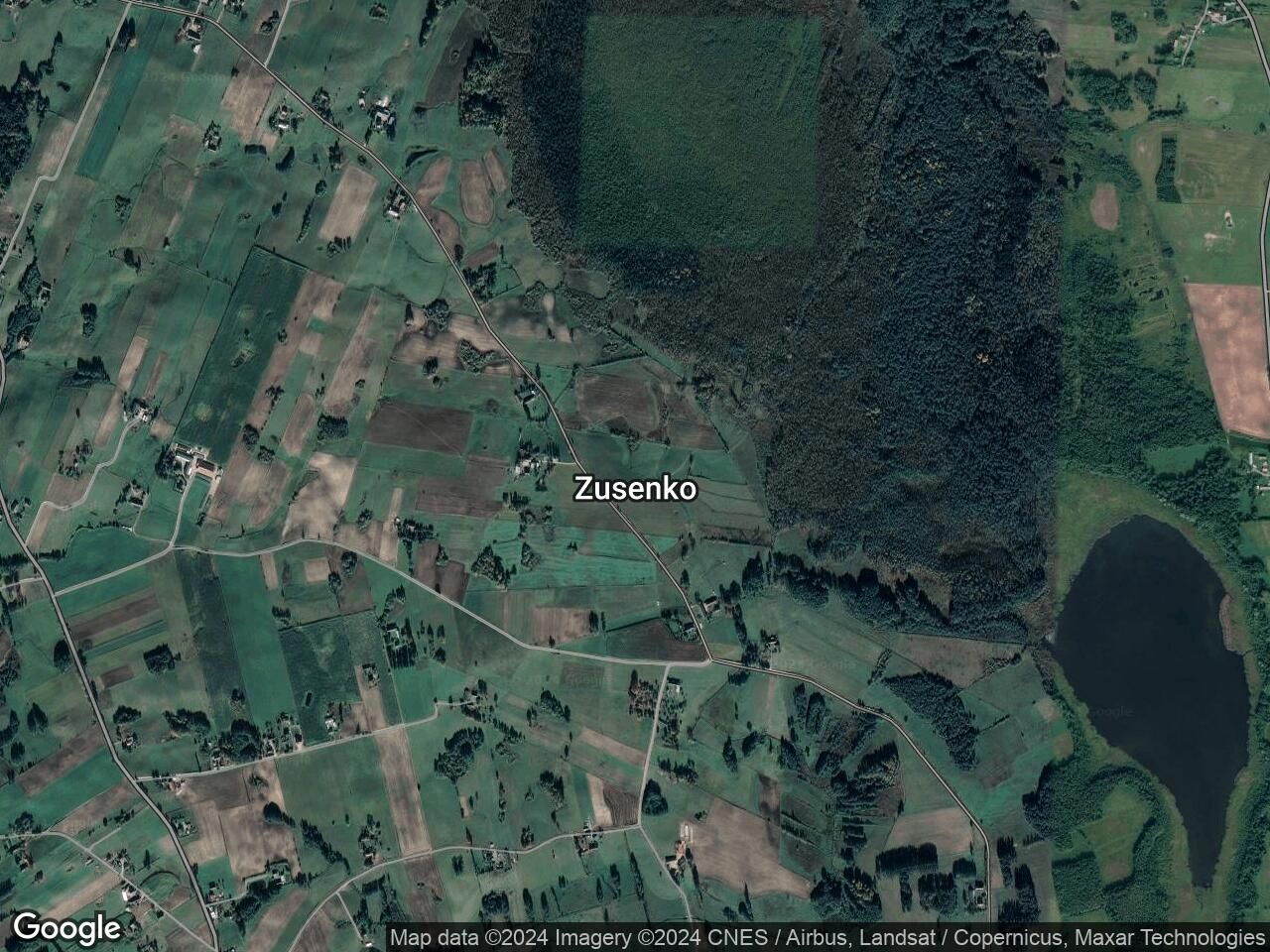 Działka leśna Zusenko