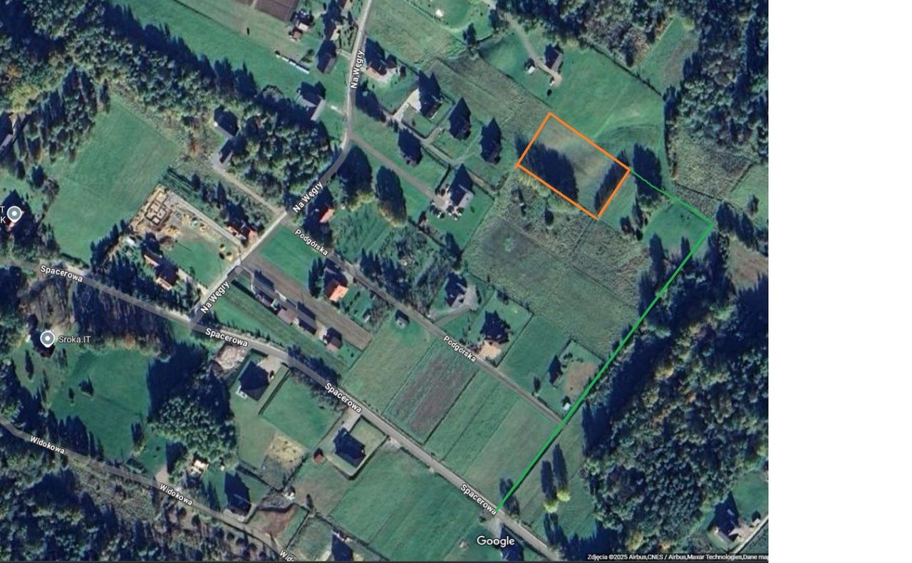 Działka budowlana Harbutowice. Zdjęcie 9