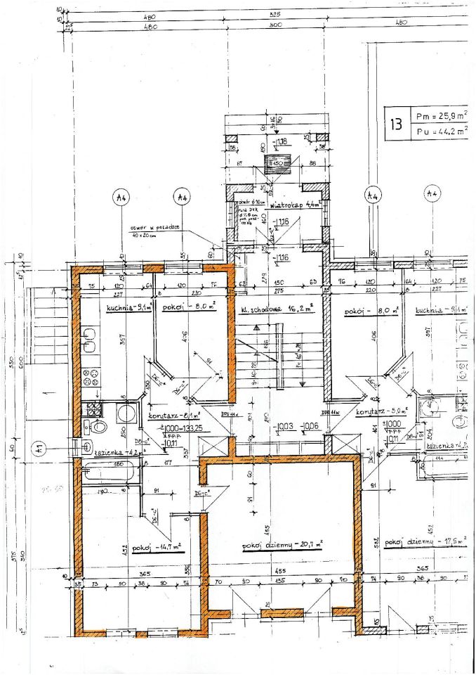 Mieszkanie 3-pokojowe Białystok Piasta, Branickiego, Warszawska. Zdjęcie 14