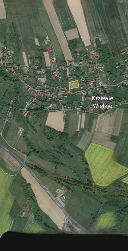 Działka budowlana Krzewie Wielkie. Zdjęcie 2