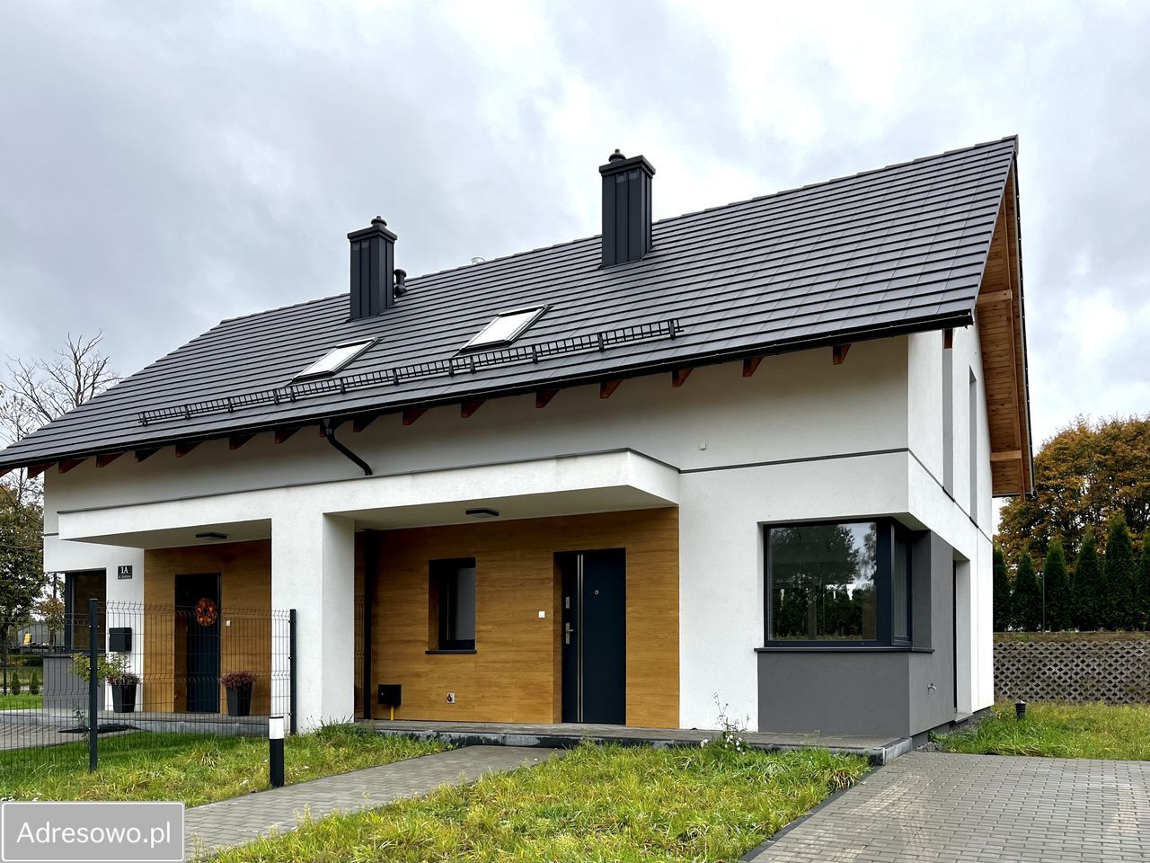 bliźniak, 3 pokoje Leśniewo, ul. Sadowa. Zdjęcie 1