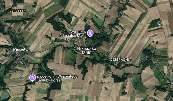 Działka rolna Nikisiałka Mała