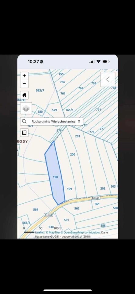 Działka budowlana Rudka