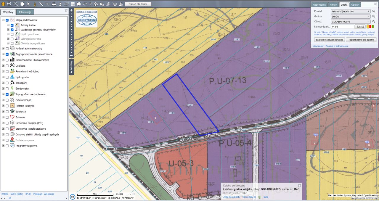 Działka rolno-budowlana Gołąbki. Zdjęcie 7