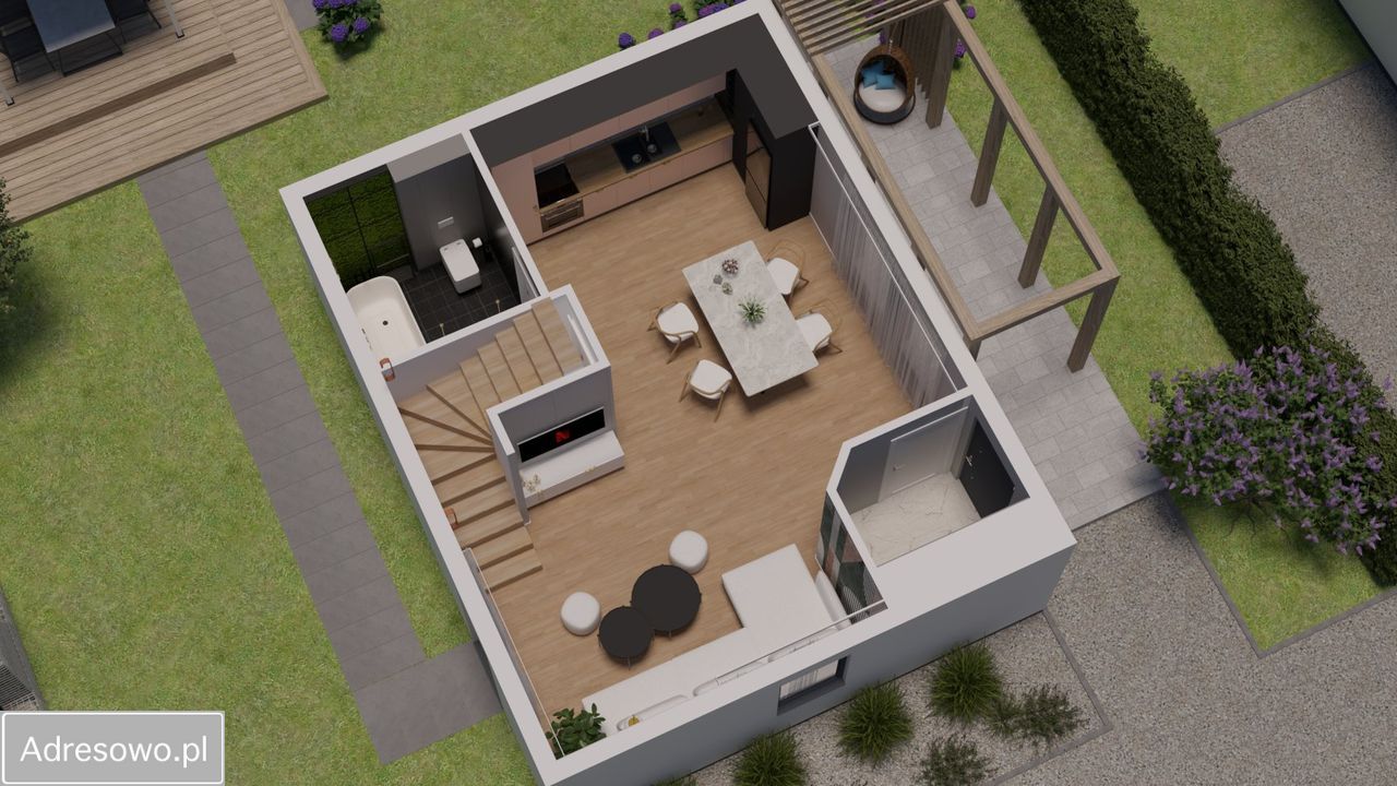 dom wolnostojący, 4 pokoje Rudawa, ul. Kalwaryjska. Zdjęcie 3