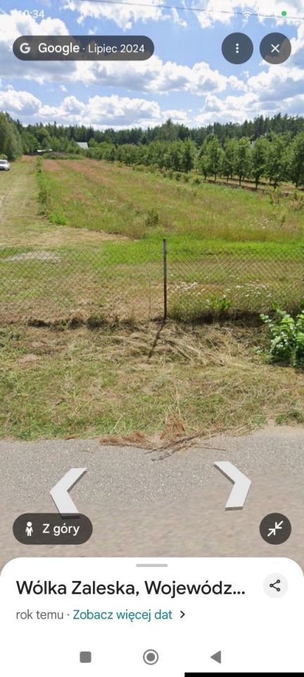Działka budowlana Wólka Zaleska. Zdjęcie 2