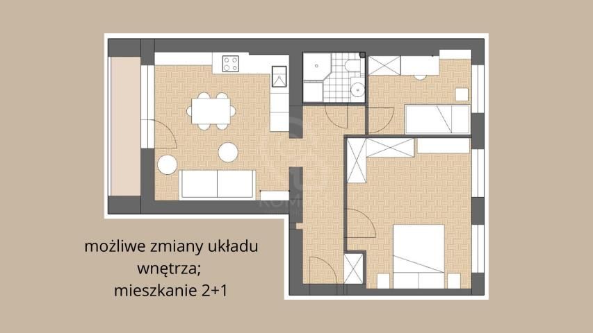 Mieszkanie 3-pokojowe Wrocław, bulw. kard. Stefana Wyszyńskiego. Zdjęcie 13
