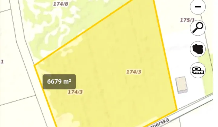 Działka budowlana Mierzynek, ul. Farmerska