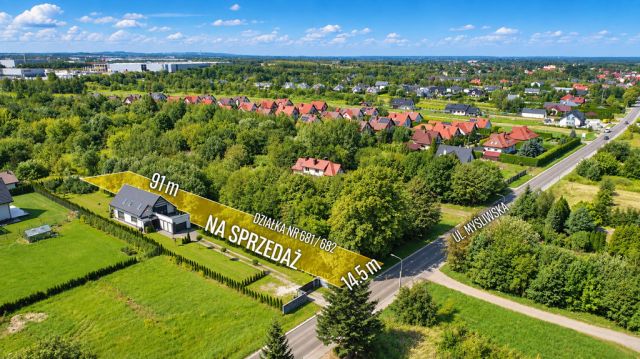 Działka budowlana Rzeszów, ul. Myśliwska. Zdjęcie 1