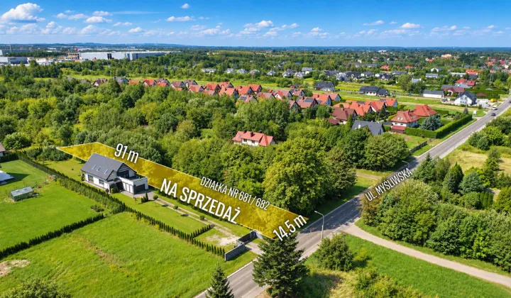 Działka budowlana Rzeszów, ul. Myśliwska