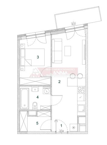 Mieszkanie 2-pokojowe Lublin Śródmieście, ul. Wieniawska. Zdjęcie 17