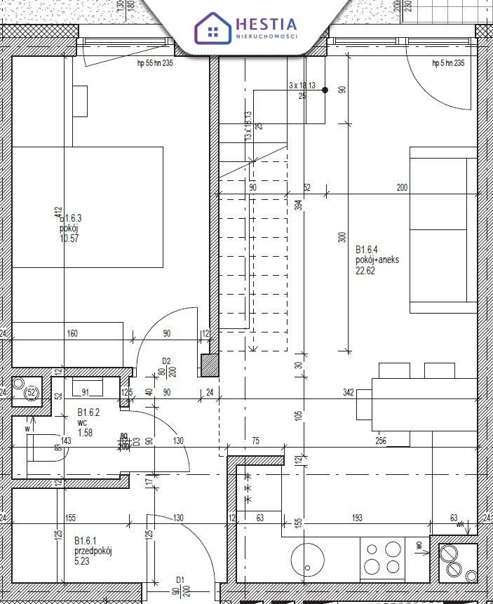 Mieszkanie 4-pokojowe Mierzyn. Zdjęcie 2