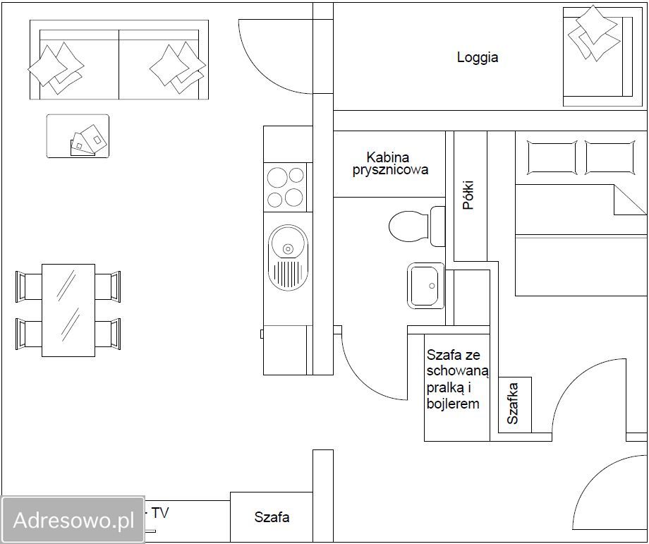Mieszkanie 2-pokojowe Gdańsk Śródmieście, ul. Rybaki Dolne. Zdjęcie 2
