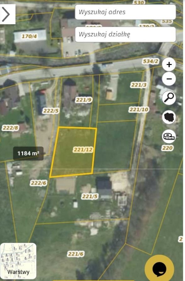 Działka budowlana Stara Bystrzyca. Zdjęcie 1