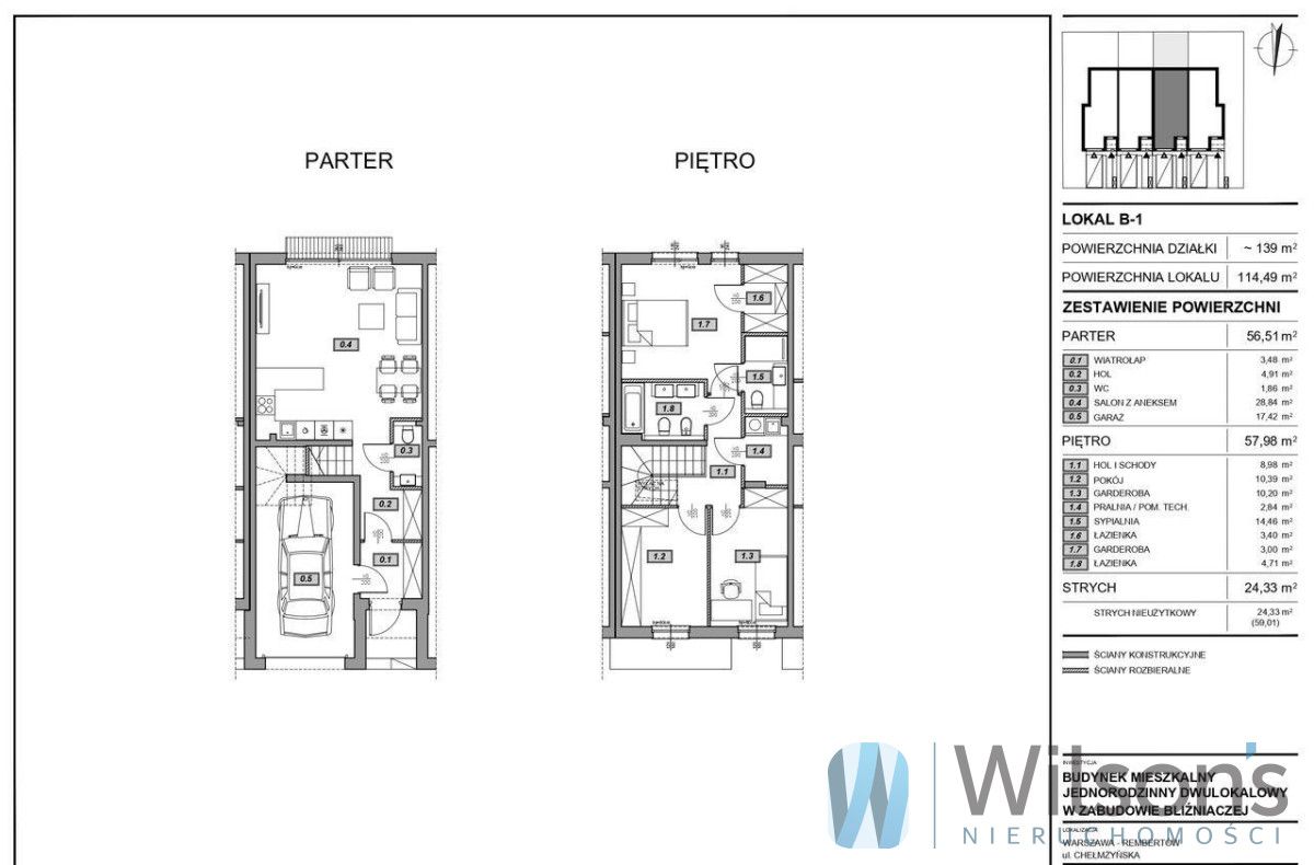 dom wolnostojący, 4 pokoje Warszawa Rembertów. Zdjęcie 12