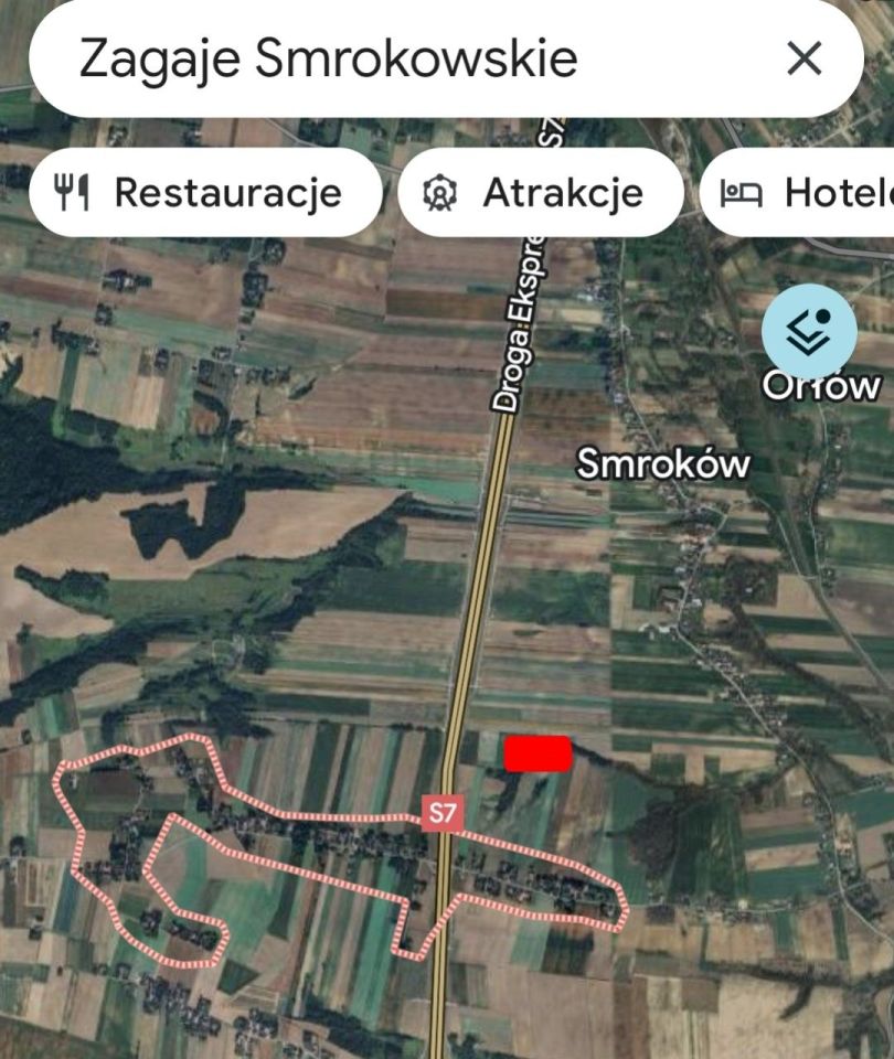 Działka inwestycyjna Smroków. Zdjęcie 2