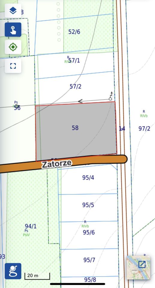 Działka rolno-budowlana Bratoszewice, ul. Zatorze. Zdjęcie 6
