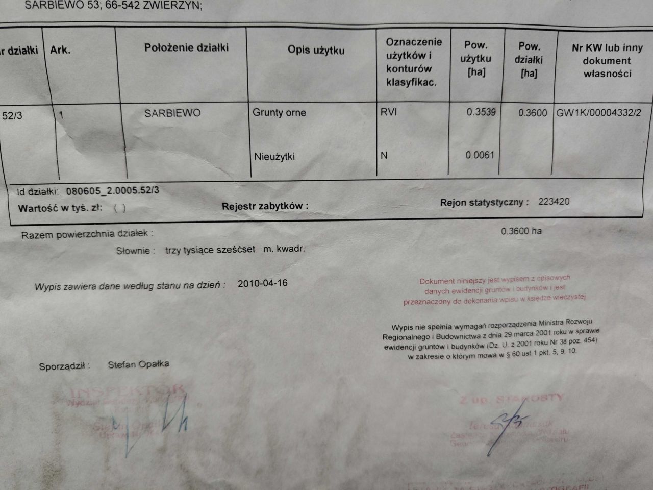 Działka budowlana Sarbiewo. Zdjęcie 2