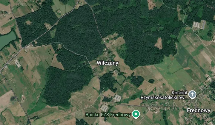 Działka rolna Wilczany