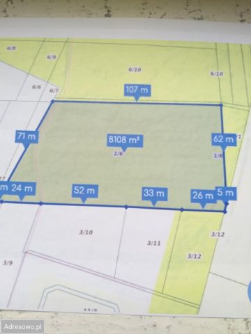 Działka inwestycyjna Lublin Hajdów, ul. Mełgiewska. Zdjęcie 1