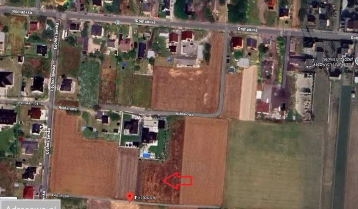Działka budowlana Kalisz Piskorzewie, ul. Pejzażowa
