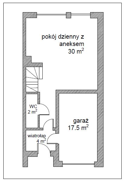 dom szeregowy, 5 pokoi Żyrardów Centrum, ul. gen. Jarosława Dąbrowskiego. Zdjęcie 2